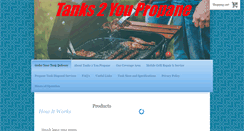 Desktop Screenshot of emptygrilltank.com