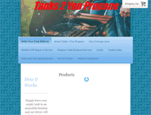 Tablet Screenshot of emptygrilltank.com